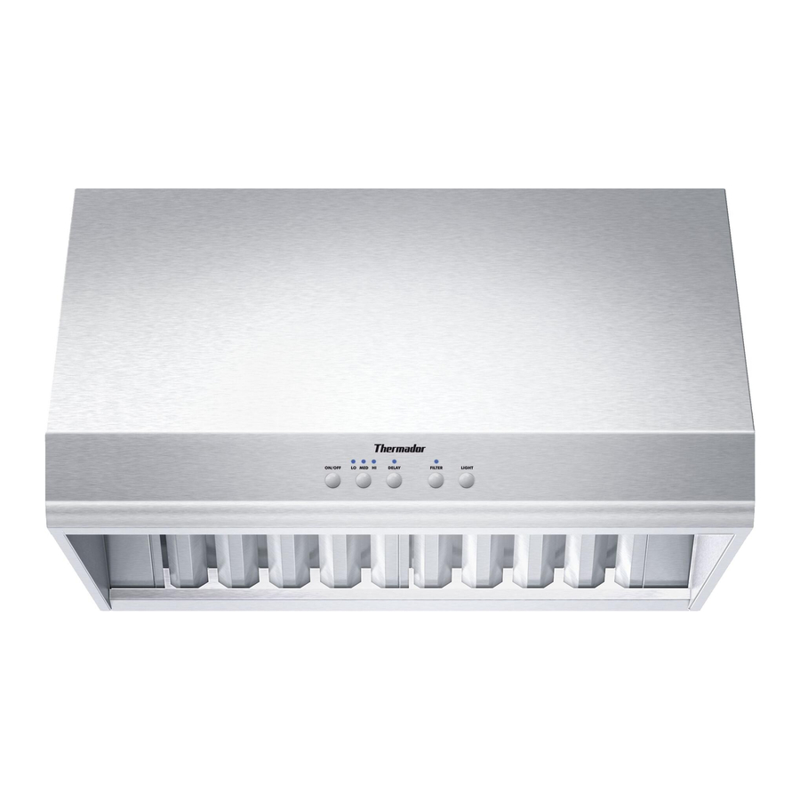 Thermador PH30HS Installation Manual