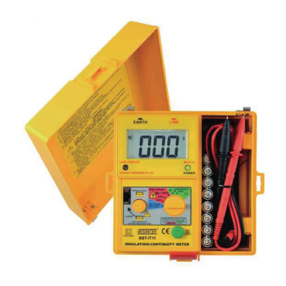 Besantek BST-IT11 Insulation Tester Manuals