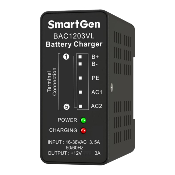Smartgen BAC1203VL User Manual