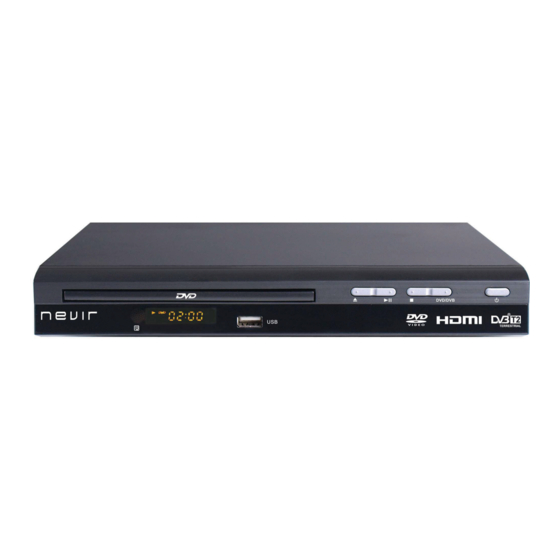 Nevir NVR-2356 DVD-T2HDU User Manual