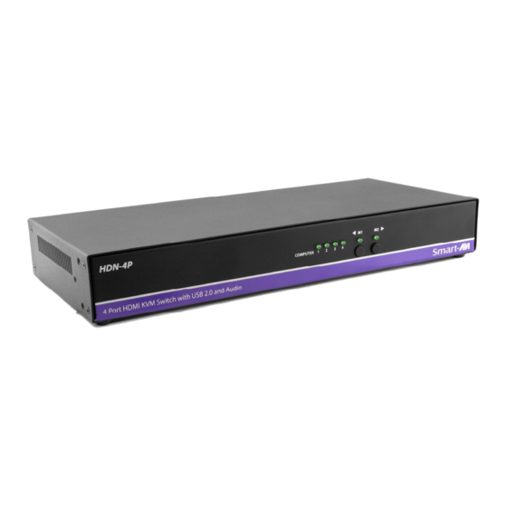 SMART-AVI HDN-4Ps User Manual