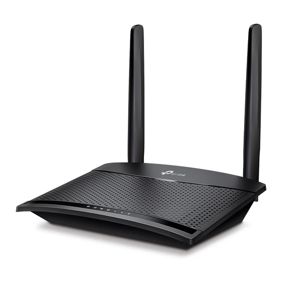 TP-Link MR100 Quick Installation Manual