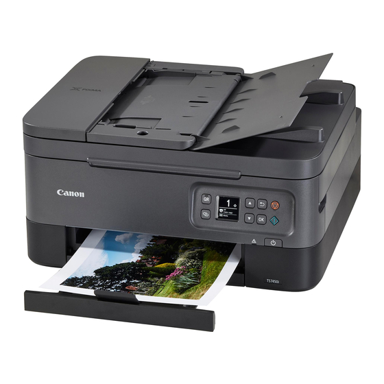 Canon TS7450i Series Inkjet Printer Manuals
