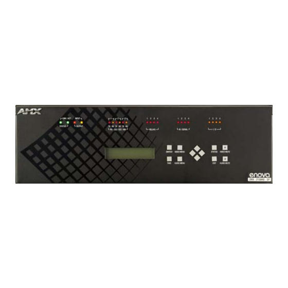 AMX Enova DVX-2150HD Installation Manual