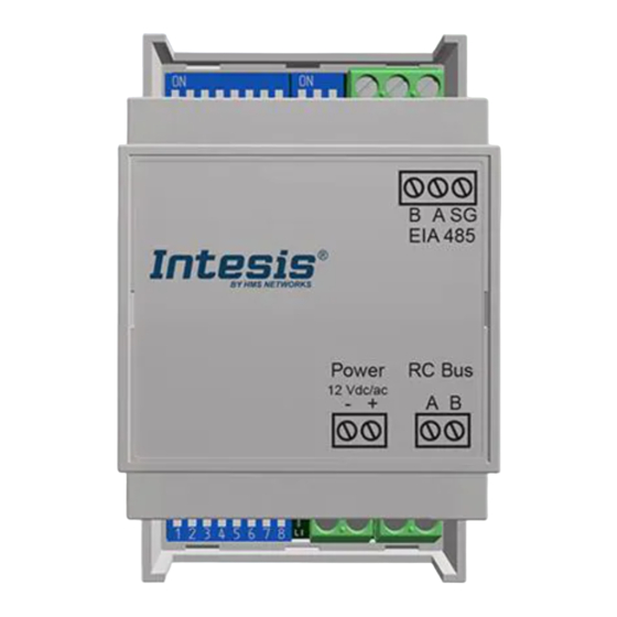 HMS Networks Intesis IN485HIT001R000 User Manual