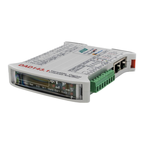 Flintec DAD143 Series User Manual