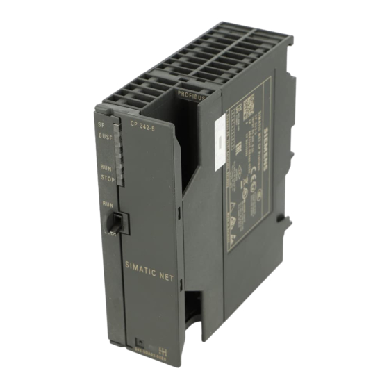 Siemens SIMATIC NET S7-300 - PROFIBUS Equipment Manual