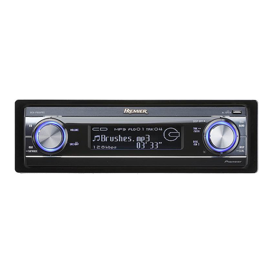 Инструкция Pioneer DEH-P88RS ( страницы)