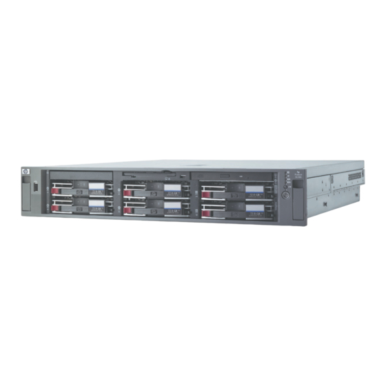 HP DL380 - ProLiant G4 9 TB Data Protection Storage Server NAS Installation Instructions