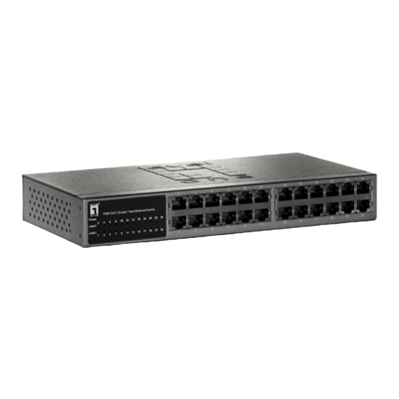 LevelOne FSW-1621 User Manual