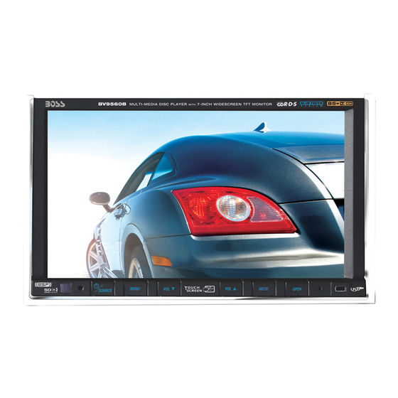 BOSS AUDIO SYSTEMS BV9560B USER MANUAL Pdf Download | ManualsLib