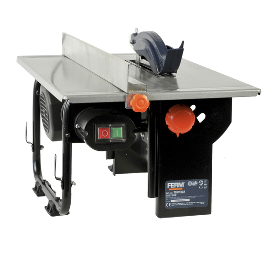 Image of Ferm TSM1032 spare parts
