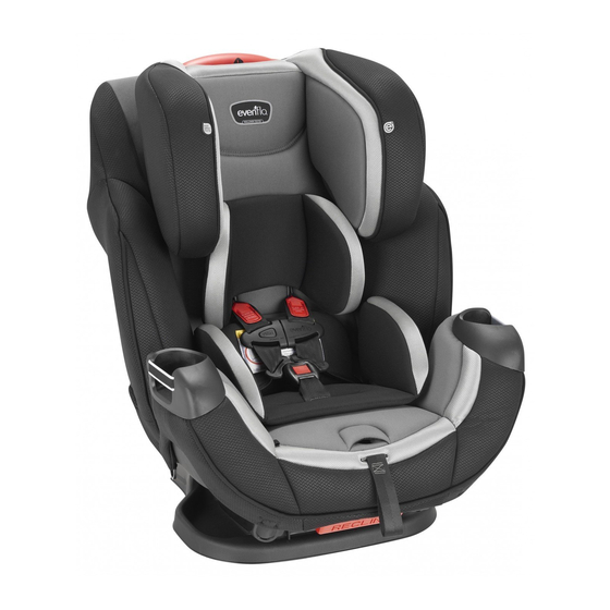 Evenflo Symphony 65 Owner S Manual Pdf Manualslib - How To Put Cover On Evenflo Booster Seat