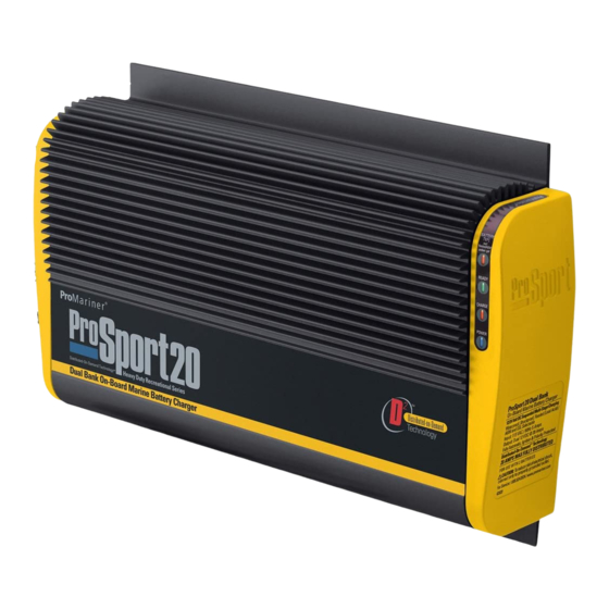 Promariner Prosport Portable Owner S Manual And Installation Manual Pdf Download Manualslib