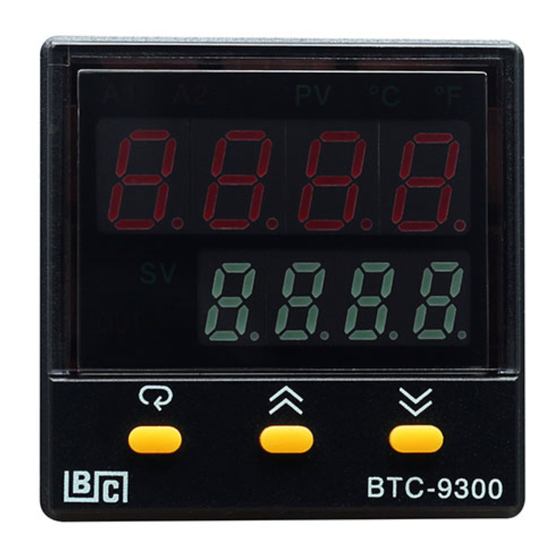 btc 9300 manual