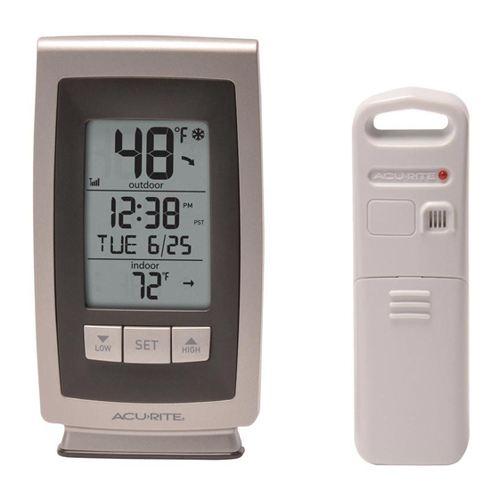 NEW AcuRite 00986 Refrigerator Thermometer with 2 Wireless Temperature  Sensors