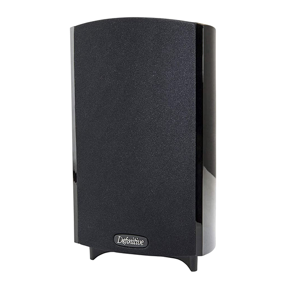 DEFINITIVE TECHNOLOGY PROMONITOR 800 