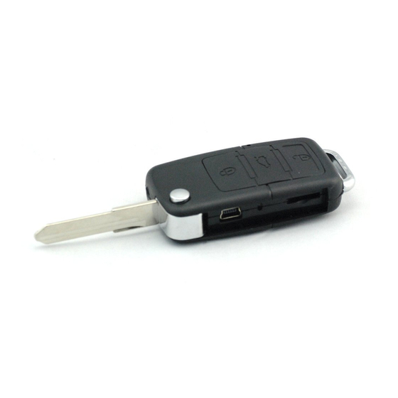 Car remote spy camera 2024 manual