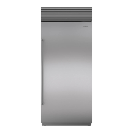 SUBZERO BI36R USE & CARE MANUAL Pdf Download ManualsLib