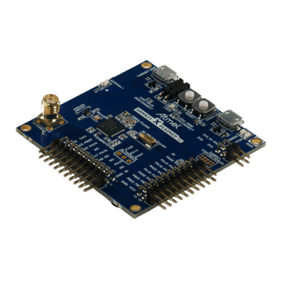 Atmel SAM R21 Xplained Pro User Manual