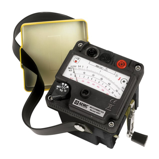 AEMC instruments 6501 User Manual