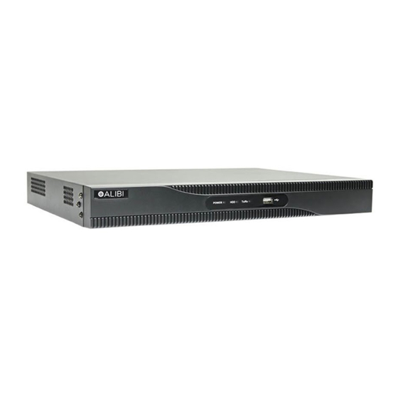 ALIBI ALI-QVR3100H Series User Manual