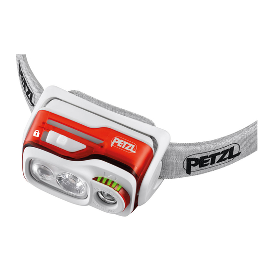 Petzl ACCU SWIFT RL Manual