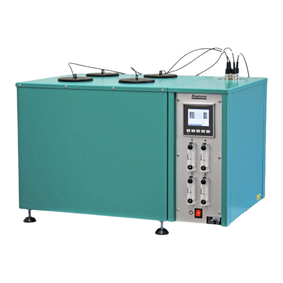 User Manuals: Elastocon EB 19 Cell Ageing Oven