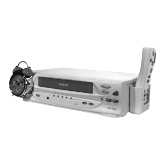 Philips VRKD11YL Hookups And Settings