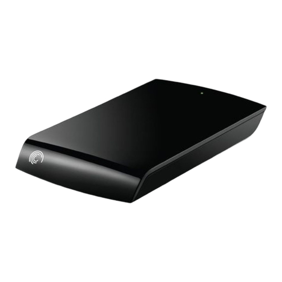 Seagate Expansion Portable Drive 1TB Quick Start Manual