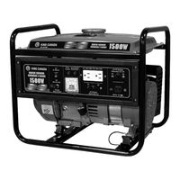King Canada KCG-1500G Instruction Manual