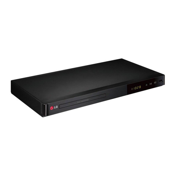 LG DP542H DVD Player Manuals