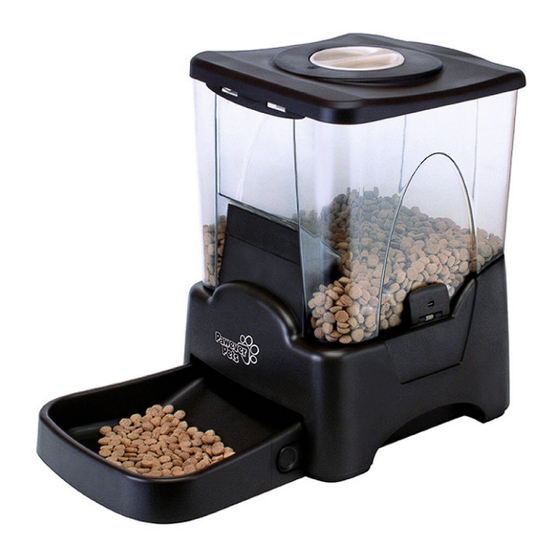 Pawever Pets PPBWLAUT10A User Manual