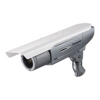 Panasonic WV-CW380G Operating Instructions Manual