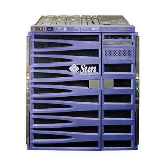 Sun Microsystems Fire E2900 Manual