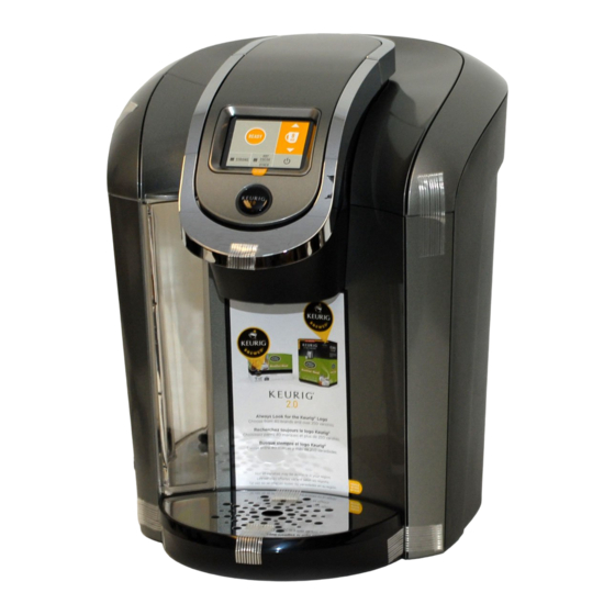 Keurig Carafe Use And Care Manual