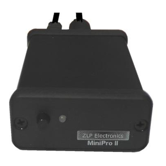 ZLP Electronics MiniProSC Manual
