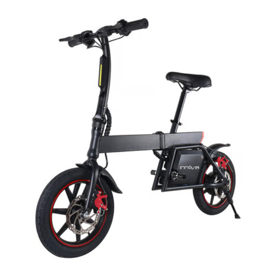 Innova E-BIKE/1 User Manua