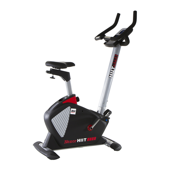 BH FITNESS H1065H Instructions For Assembly And Use