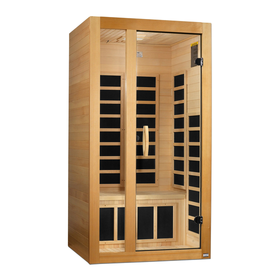 User Manuals: Dynamic DYN-6119-01 Infrared Sauna