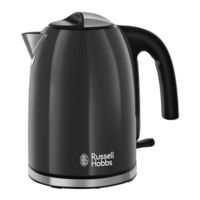 Russell Hobbs Colours Plus+ Flame Red 20412-70 Manual