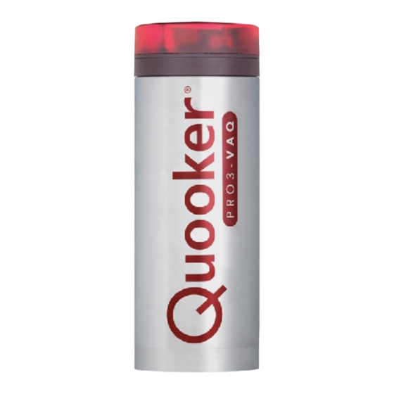 Quooker PRO3-VAQ B Installation Manual