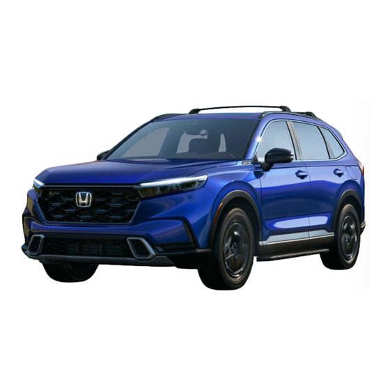 Honda CR-V Hybrid 2023 Owner's Manual