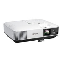 Epson PowerLite 2250U User Manual