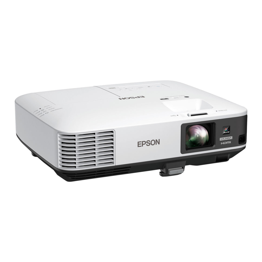Epson 2250U Connection Manual