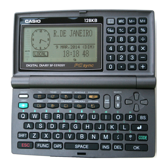 Casio SF-5790SY PLUS Service Manual & Parts List