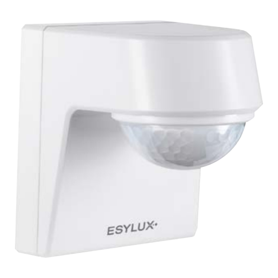 ESYLUX DEFENSOR MD 200 24 IR 1C IP55 WH Operating Instructions Manual
