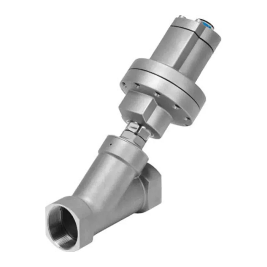 Festo VZXA M Series Instructions & Operating