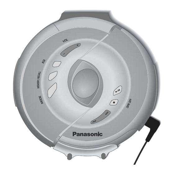 Panasonic SL-SW940S Operating Instructions