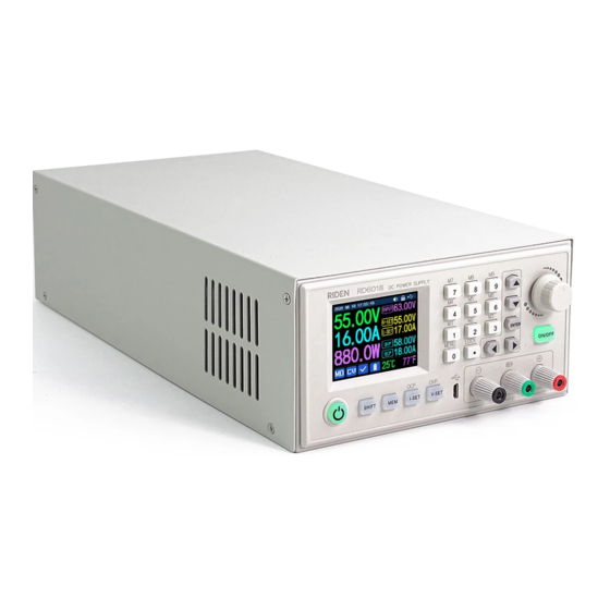 Riden RD60 Series Manual